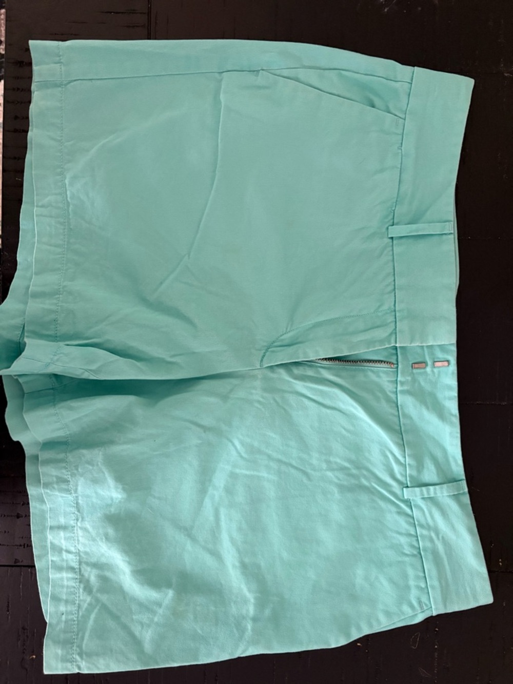 LOFT Mint Green Bermuda Shorts